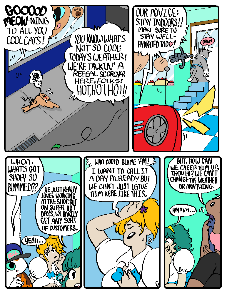 Guest Comic: “Shoey’s Summer Slam” by Emely Barroso (part 1/5)