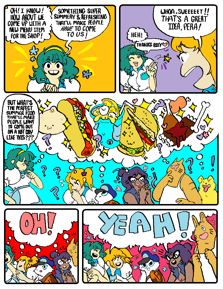 Guest Comic: “Shoey’s Summer Slam” by Emely Barroso (part 2/5)