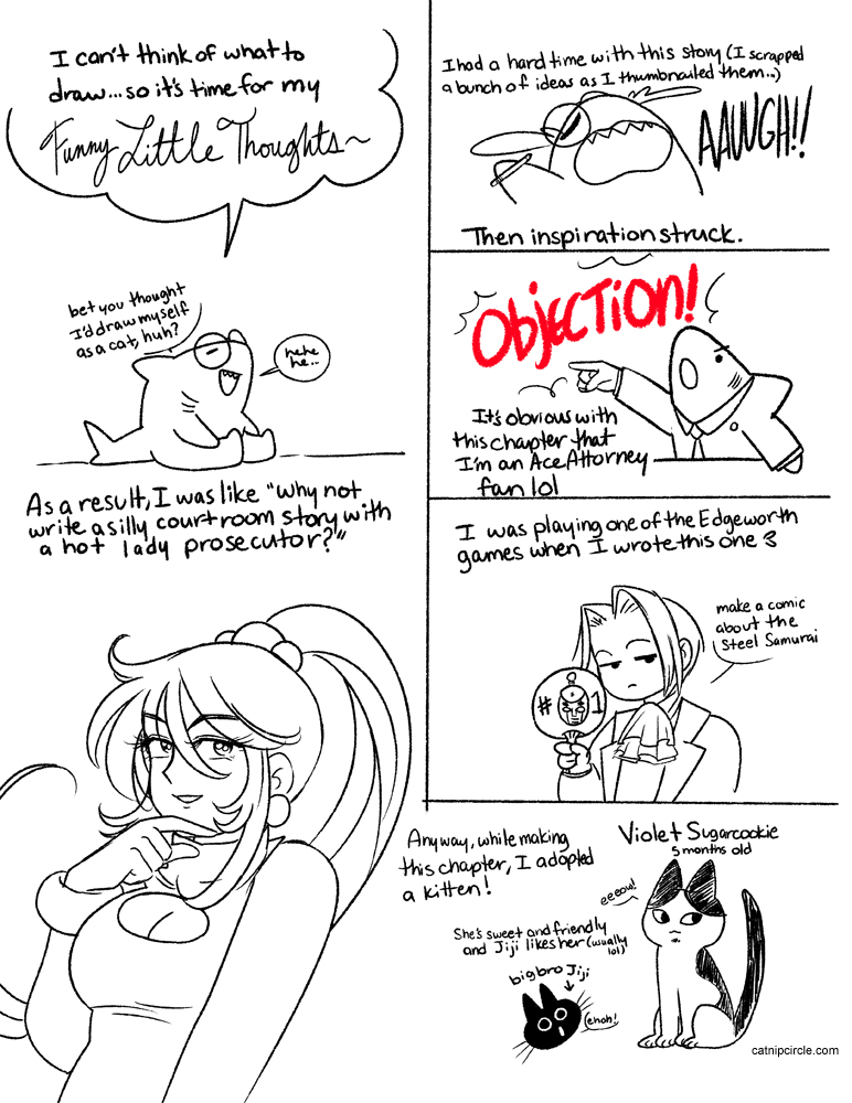 Catnip Circle Story 25 Thoughts~